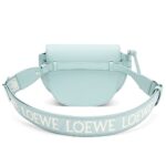 LOEWE GATE DUAL MINI BAG IN SOFT CALFSKIN AND JACQUARD