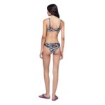 THE ATTICO BLACK AND WHITE BIKINI