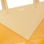 LOEWE PUZZLE FOLD TOTE BAG IN SHINY CALFSKIN