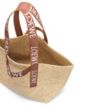 LOEWE FOLD SHOPPER BAG IN RAFFIA