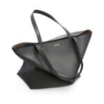 LOEWE PUZZLE FOLD TOTE XL BAG IN SHINY CALFSKIN