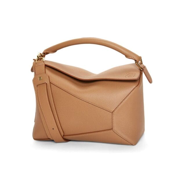LOEWE LARGE PUZZLE BAG IN GRAINED CALFSKIN