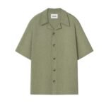 NANUSHKA ZIKO TERRY-KNIT SHIRT FADED SAGE