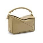 LOEWE SMALL PUZZLE BAG IN SATIN CALFSKIN