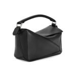 LOEWE SMALL PUZZLE BAG IN SATIN CALFSKIN