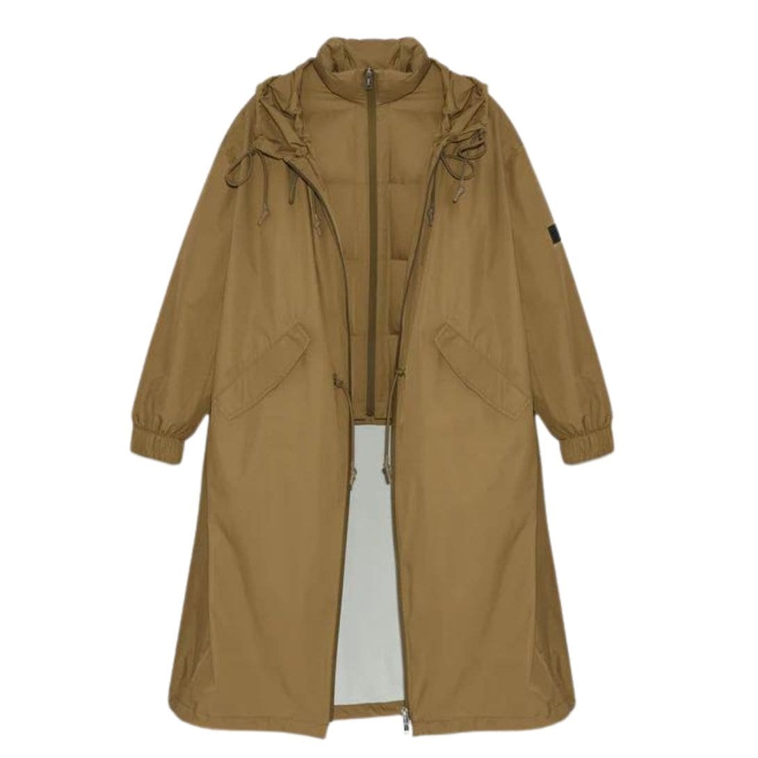 YVES SALOMON LONG LIGHT PARKA