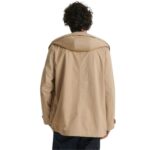 YVES SALOMON SHORT COTTON-BLEND PARKA