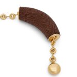 LOEWE MINI SQUEEZE BAG IN LEATHER WITH BEADS