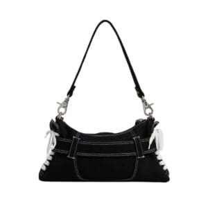 GOTHIC DSQUARED2 DENIM SHOULDER BAG