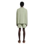 NANUSHKA WALYER TERRY-KNIT SHORTS FADED SAGE