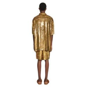 DRIES VAN NOTEN EMBELISHED SHIRT