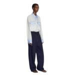DRIES VAN NOTEN OVERSIZED SILK SHIRT
