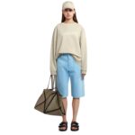 NANUSHKA MART ORGANICALLY GROWN COTTON SWEATSHIRT SHELL SYMBOL