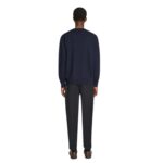 DRIES VAN NOTEN TAPERED CUFFED PANTS