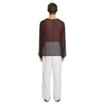 DRIES VAN NOTEN FITTED SILK SHIRT