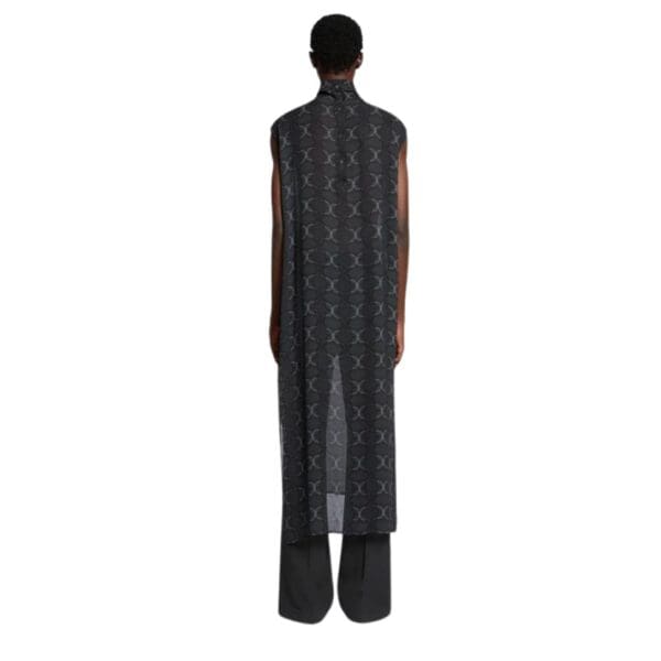 DRIES VAN NOTEN LONG SHEER SHIRT