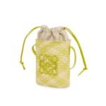 LOEWE SQUARE POCKET ANAGRAM CHECKS IN IRACA PALM AND CLASSIC CALFSKIN