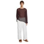 vDRIES VAN NOTEN LOOSE PADDED PANTS