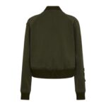 DSQUARED2 BLOSSOM PATCH VARSITY BOMBER