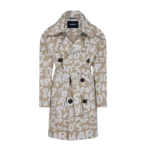 DSQUARED2 D2 POP 80’S CITY ZIPPED TRENCH