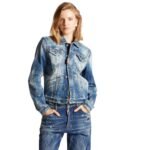DSQUARED2 MEDIUM KINKY WASH BOYFRIEND JEANS JACKET