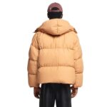 NANUSHKA JOLYN TECH POPLIN PUFFER JACKET BISCUIT