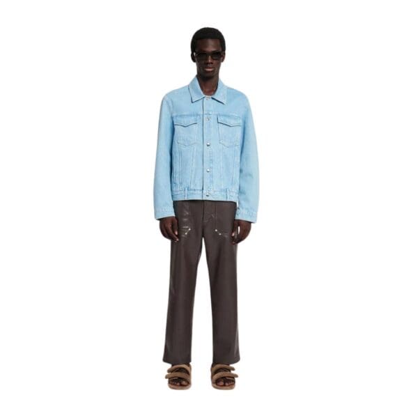 NANUSHKA BOYCE PATCH POCKET DENIM JACKET