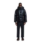 NANUSHKA HIDE MENSOKOBOR ALT-LEATHER HOODED PUFFER