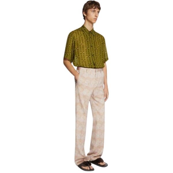 DRIES VAN NOTEN FLARED PANTS