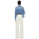 vGIVENCHY CROPPED SHIRT IN DENIM