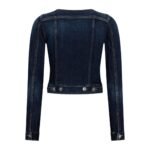 DSQUARED2 STRETCH DENIM LONG SLEEVES CORSET JACKET