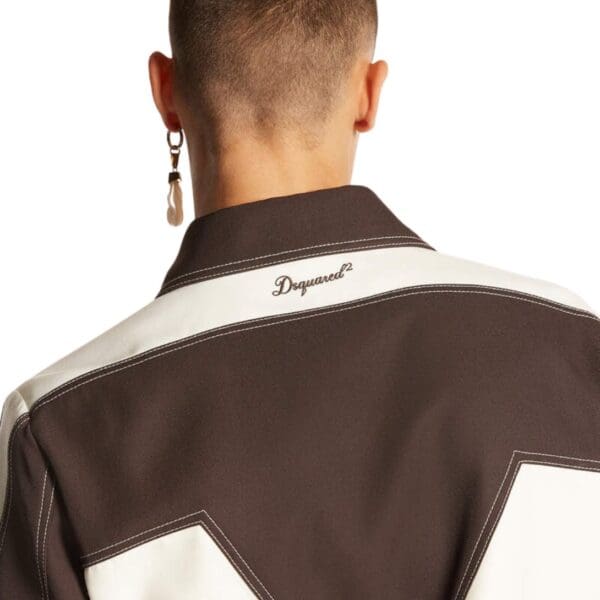 DSQUARED2 70'S COLOR BLOCK JACKET