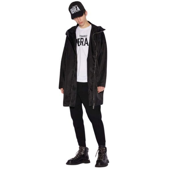 DSQUARED2 IBRA LONG WINDBREAKER