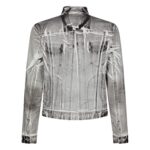 DSQUARED2 ICON WHITE COAL WASH DAN JEANS JACKET