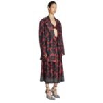 DRIES VAN NOTEN OVERSIZED BLAZER RED