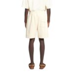 NANUSHKA DOXXY ORGANICALLY GROWN COTTON SHORTS CREME