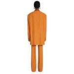 DRIES VAN NOTEN TUXEDO BLAZER LIGHT RUST