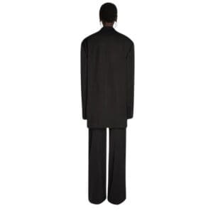 DRIES VAN NOTEN OVERSIZED BLAZER BLACK