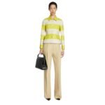 DRIES VAN NOTEN TIGHT FIT JACKET LIME