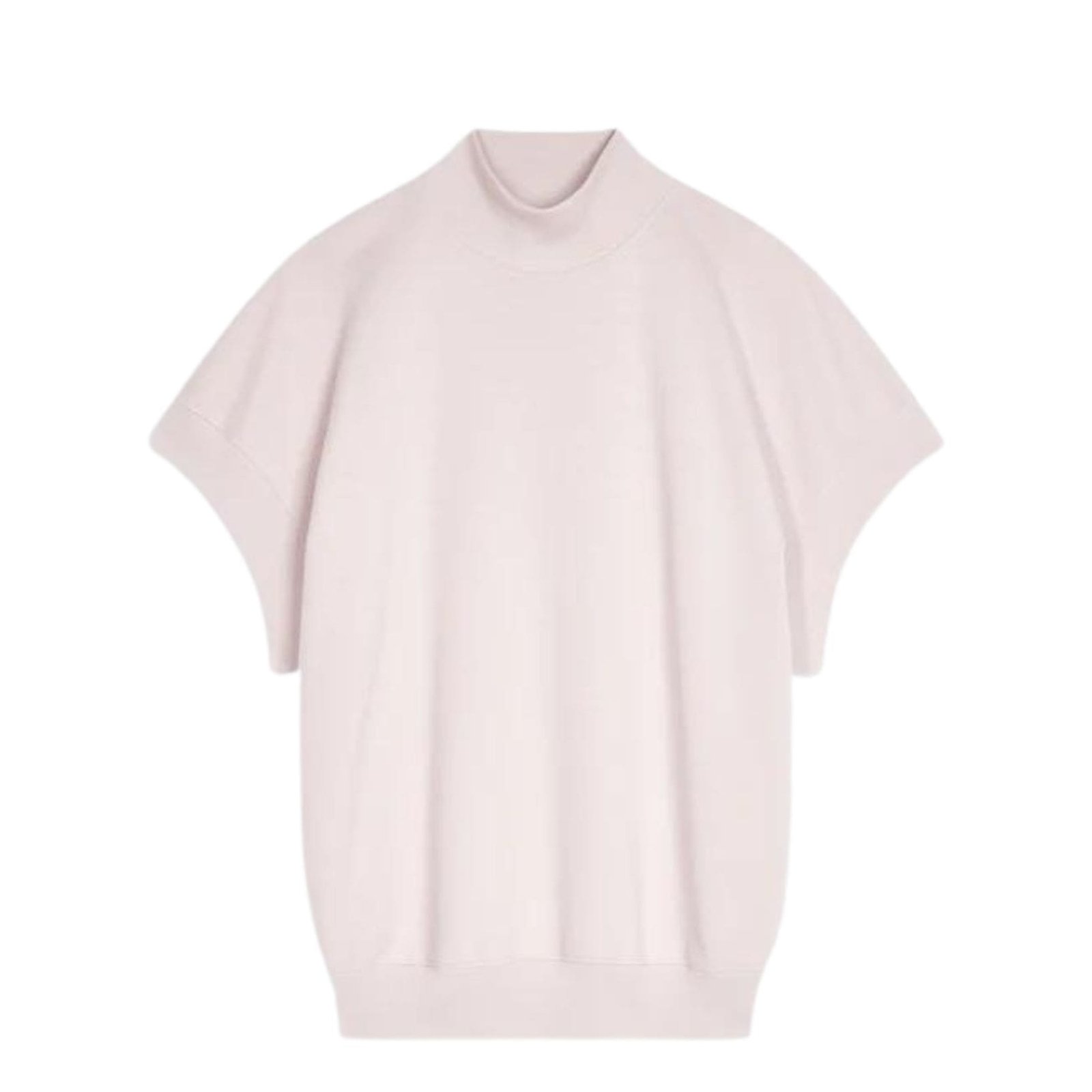 DRIES VAN NOTEN SHORT SLEEVED SWEATSHIRT LPINK