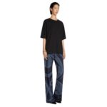 DRIES VAN NOTEN LOOSE COTTON TEE BLACK