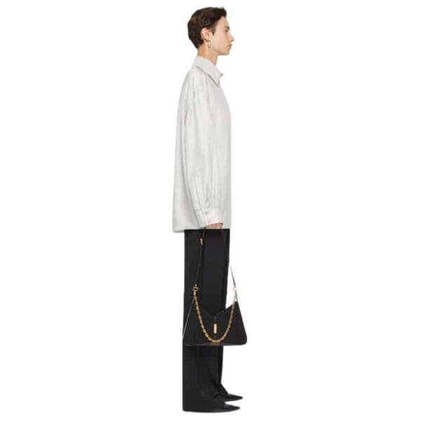 GIVENCHY SHIRT IN SILK WITH CRYSTALS