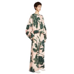 DRIES VAN NOTEN DRAPED SWEATSHIRT EMERALD