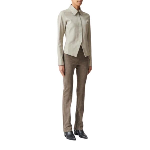STOULS SANDITA LEATHER SHIRT