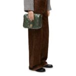 LOEWE GOYA PUFFER BAG IN SHINY LAMBSKIN