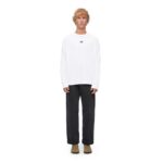LOEWE OVERSIZED FIT LONG SLEEVE T SHIRT IN COTTON