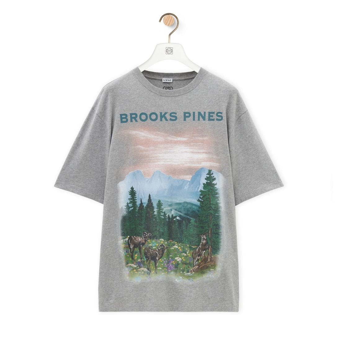 LOEWE LOOSE FIT T SHIRT IN COTTON