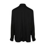 MAGDA BUTRYM CLASSIC SILK SHIRTS IN BLACK