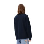 LOEWE HIGH NECK POLO IN COTTON