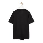 LOEWE ASYMMETRIC T SHIRT IN COTTON BLEND